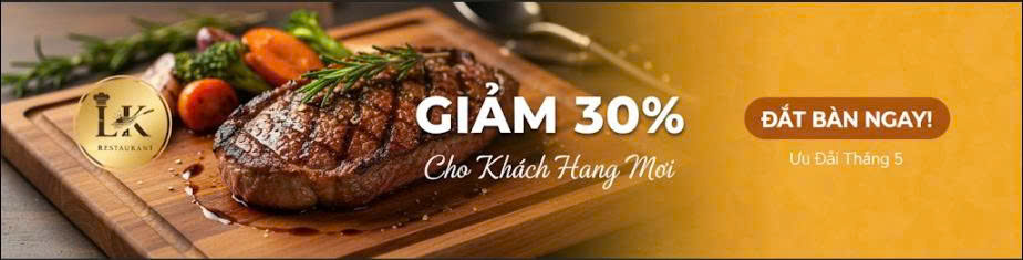 Chào mừng đến LK Restaurant